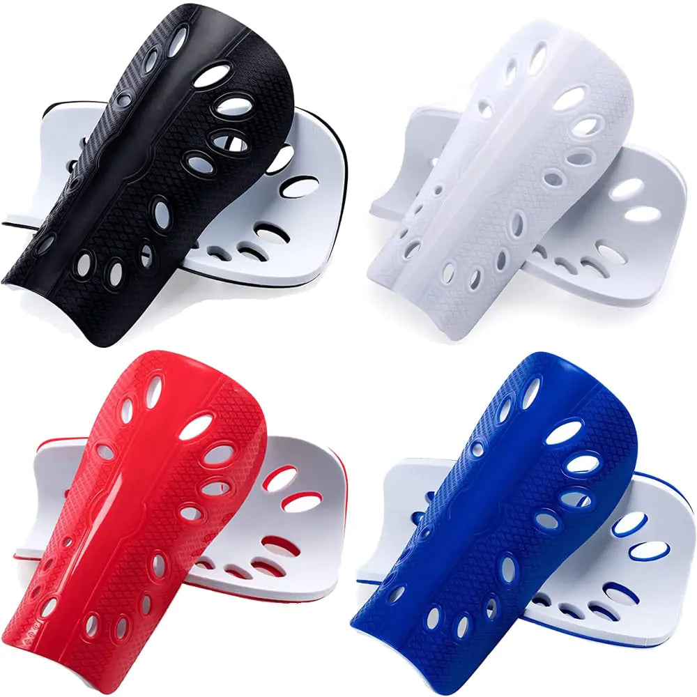 Soccer Shin Guards 4 Pair Lightweight and Breathable