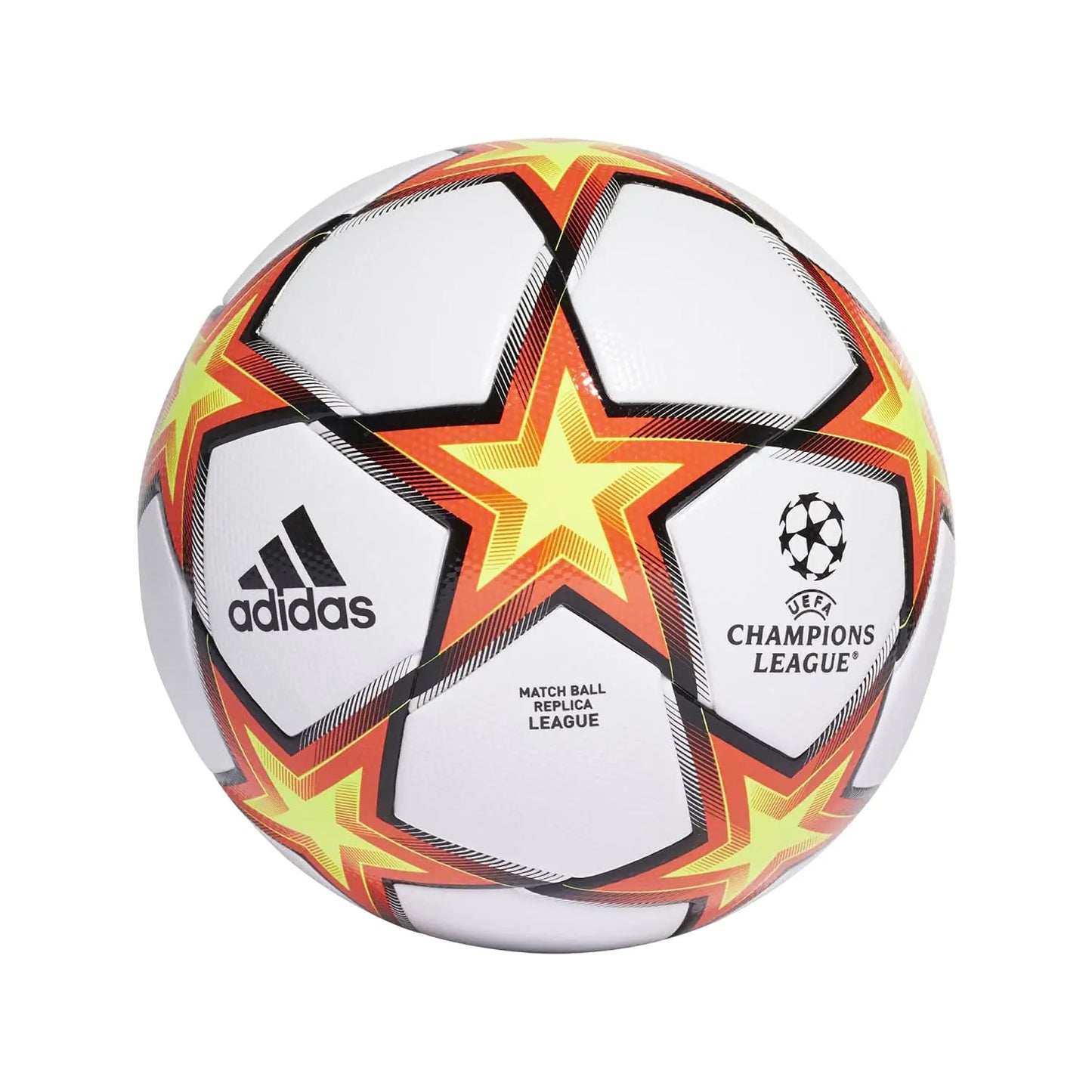 Adidas Soccer Ball White/Solar Red/Solar Yellow/Black 5
